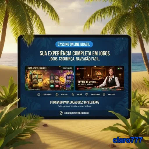 Ilustração de Explore os melhores slots e recompensas VIP no claro777