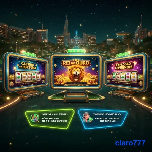 Ilustração de Explore os Jogos Online no claro777 com Segurança e Diversão